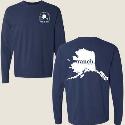 Alaska RANCH Casual Long Sleeve Tee