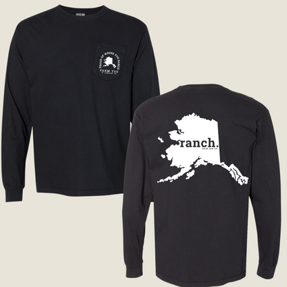 Alaska RANCH Pocket Long Sleeve Tee