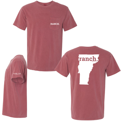 Vermont RANCH Pocket Tee