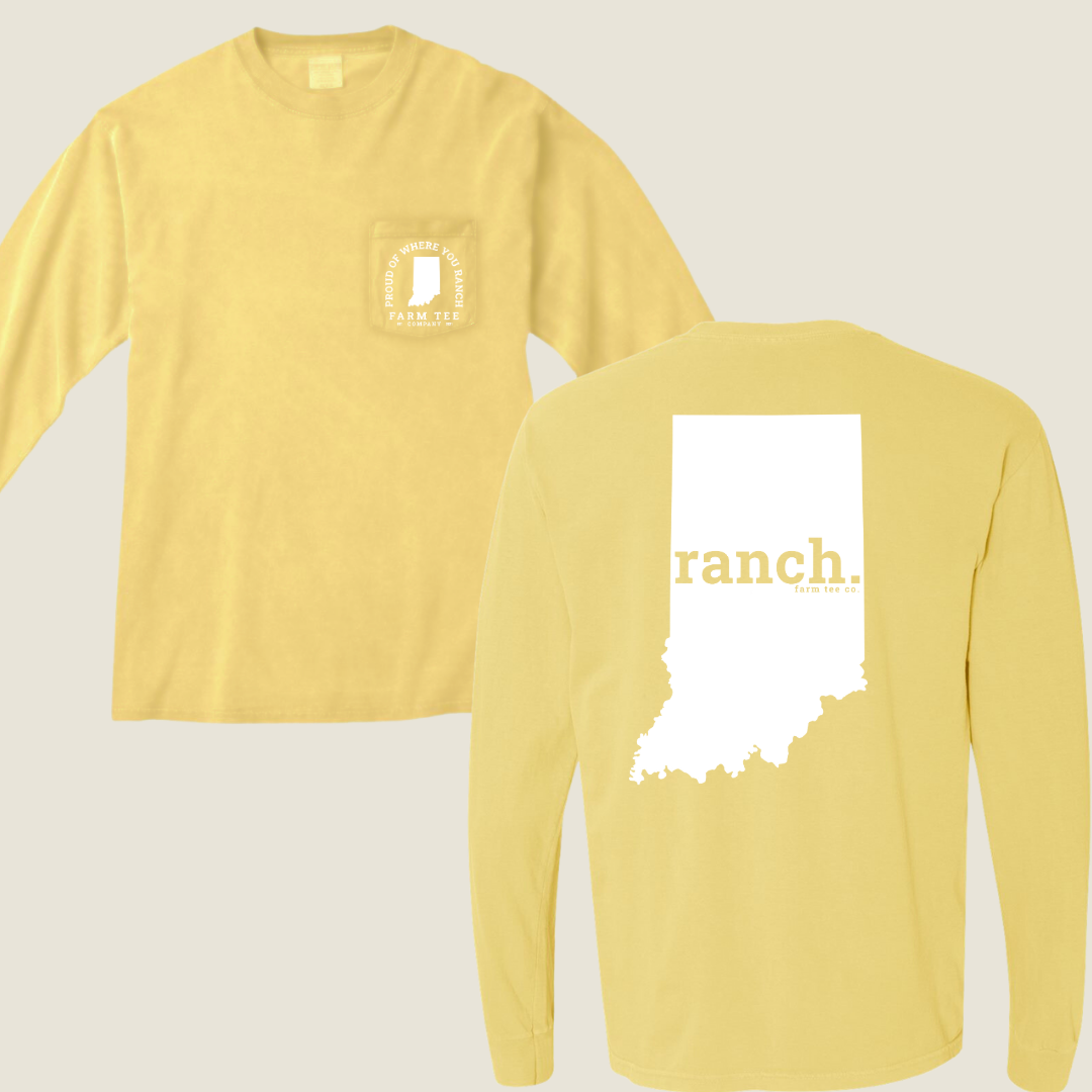 Indiana RANCH Pocket Long Sleeve Tee