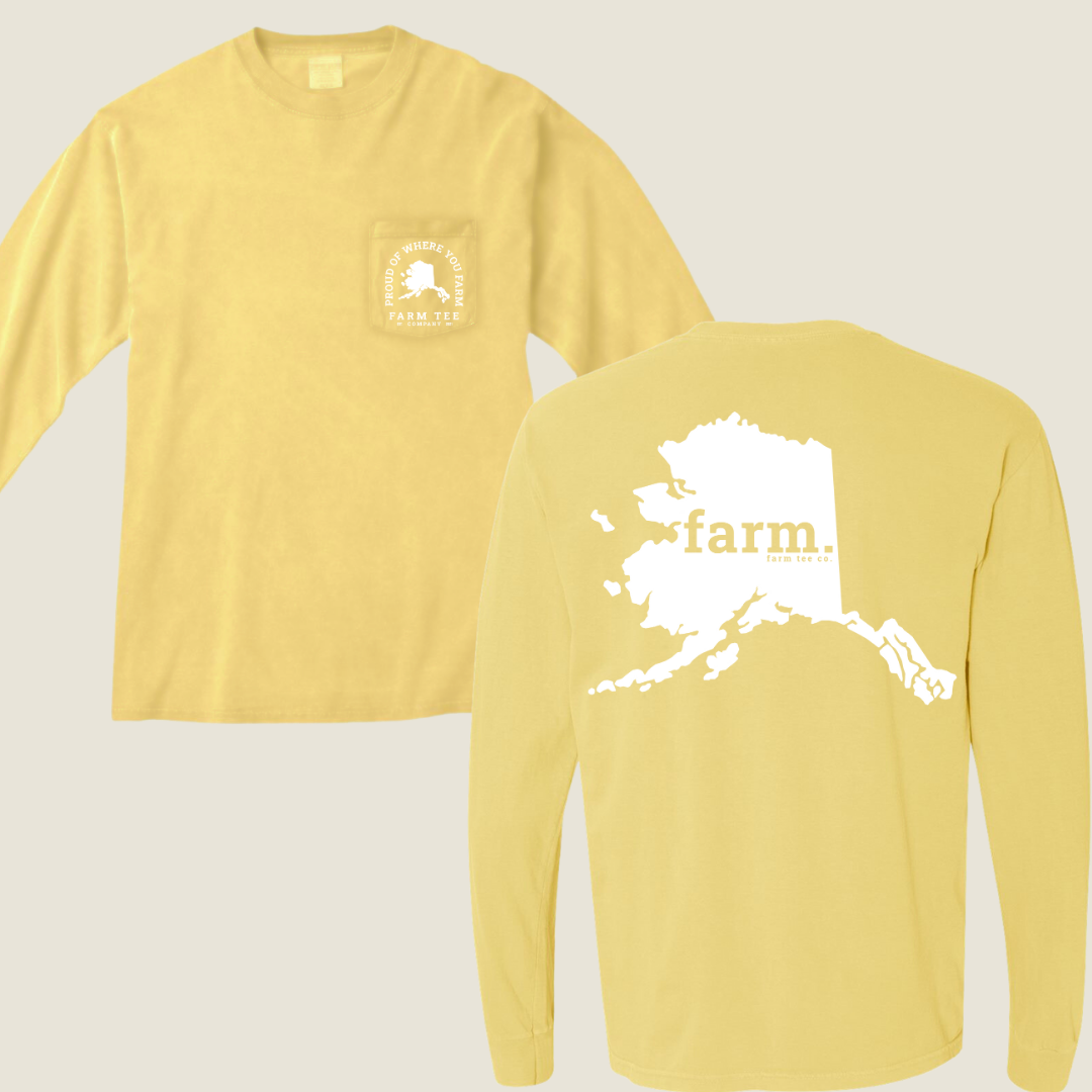 Alaska FARM Pocket Long Sleeve Tee