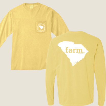 South Carolina FARM Pocket Long Sleeve Tee