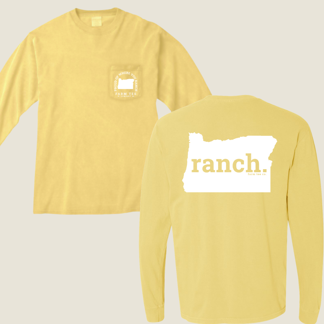 Oregon RANCH Pocket Long Sleeve Tee