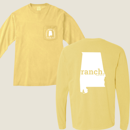 Alabama RANCH Pocket Long Sleeve Tee