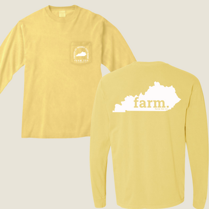 Kentucky FARM Pocket Long Sleeve Tee