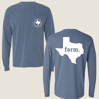 Texas FARM Pocket Long Sleeve Tee