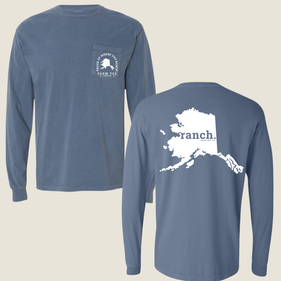 Alaska RANCH Pocket Long Sleeve Tee