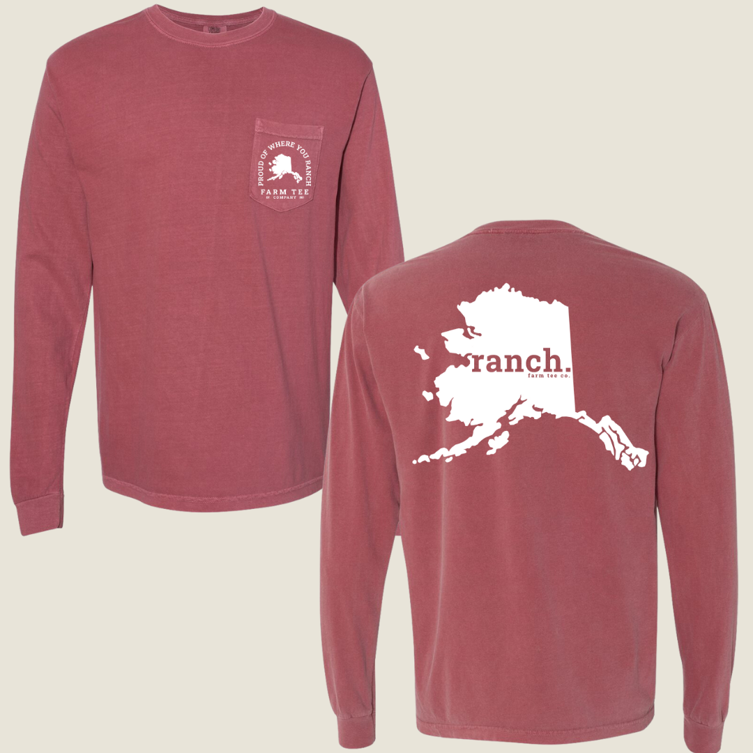 Alaska RANCH Pocket Long Sleeve Tee