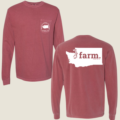 Washington FARM Pocket Long Sleeve Tee