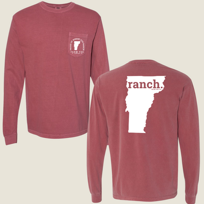 Vermont RANCH Pocket Long Sleeve Tee
