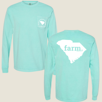 South Carolina FARM Pocket Long Sleeve Tee