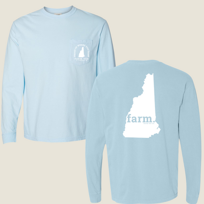 New Hampshire FARM Pocket Long Sleeve Tee
