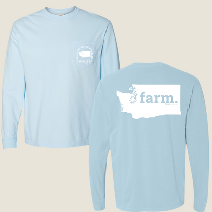 Washington FARM Pocket Long Sleeve Tee