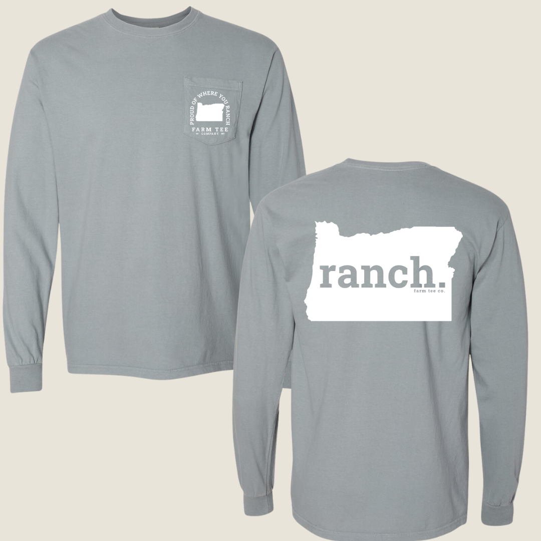 Oregon RANCH Pocket Long Sleeve Tee