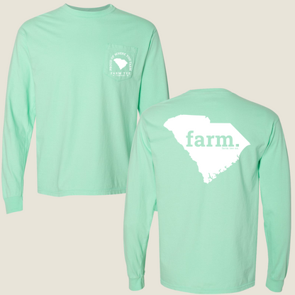 South Carolina FARM Pocket Long Sleeve Tee