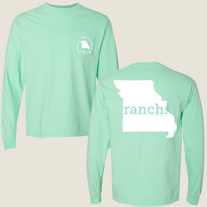 Missouri RANCH Pocket Long Sleeve Tee