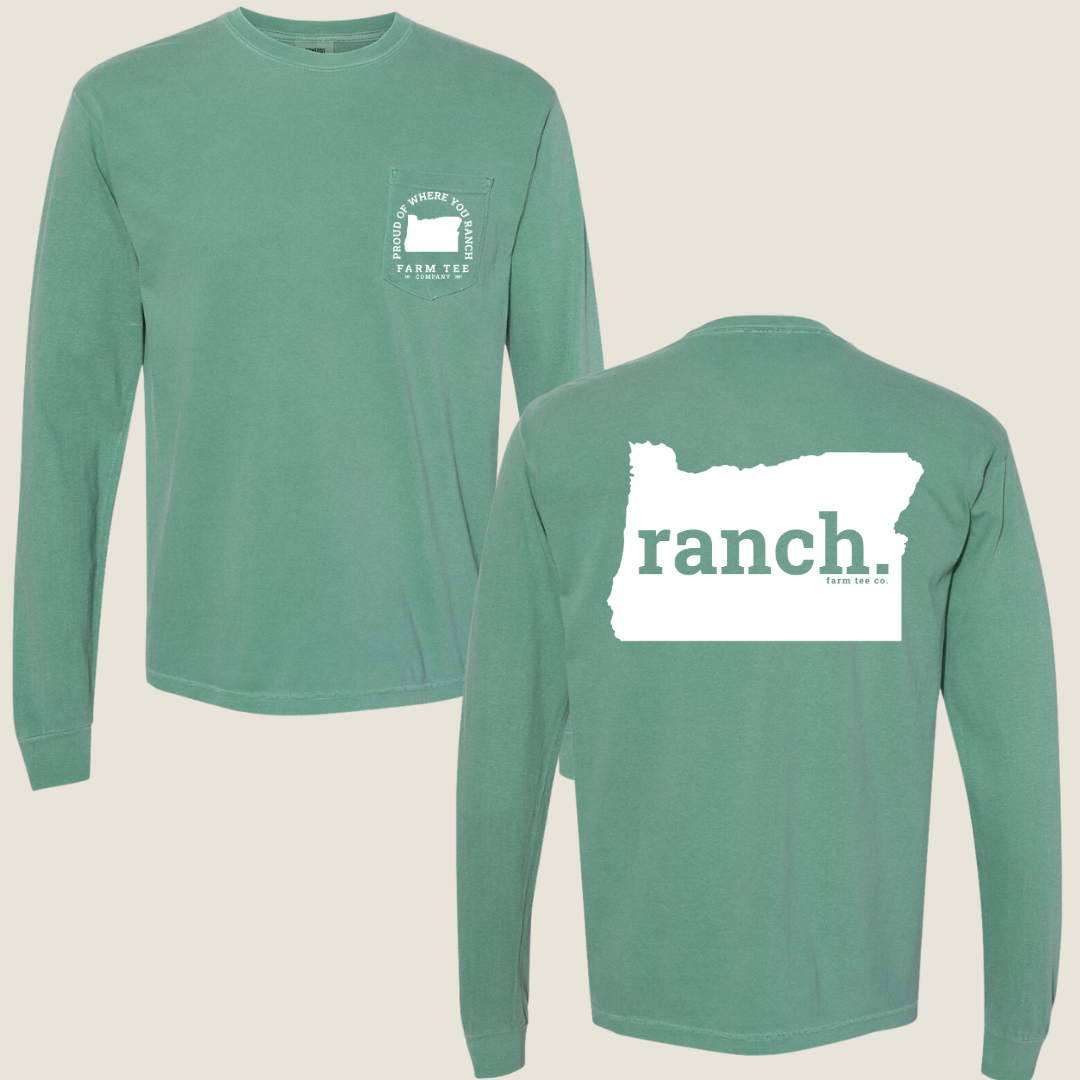 Oregon RANCH Pocket Long Sleeve Tee