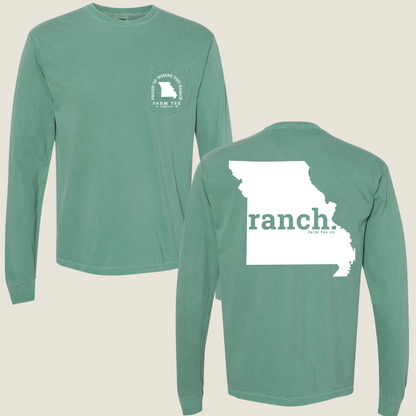 Missouri RANCH Pocket Long Sleeve Tee