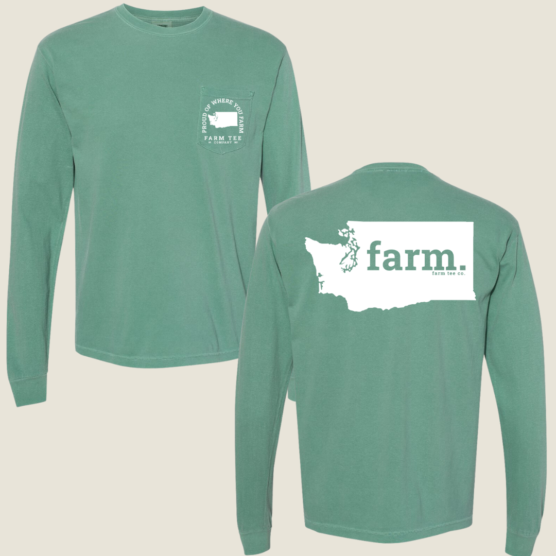 Washington FARM Pocket Long Sleeve Tee