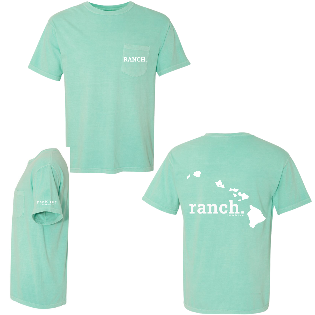 Hawaii RANCH Pocket Tee