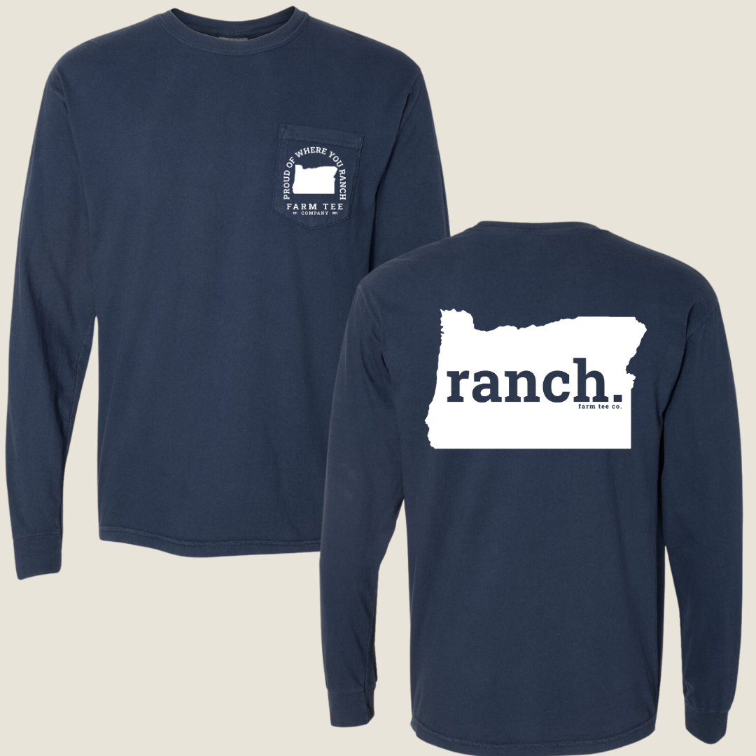 Oregon RANCH Pocket Long Sleeve Tee