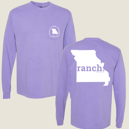 Missouri RANCH Pocket Long Sleeve Tee