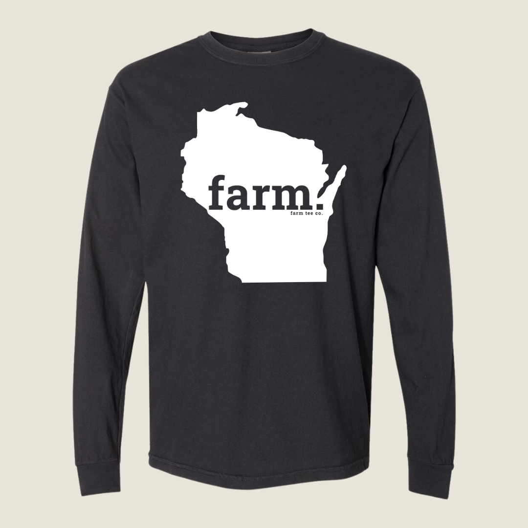 Wisconsin FARM Long Sleeve Tee