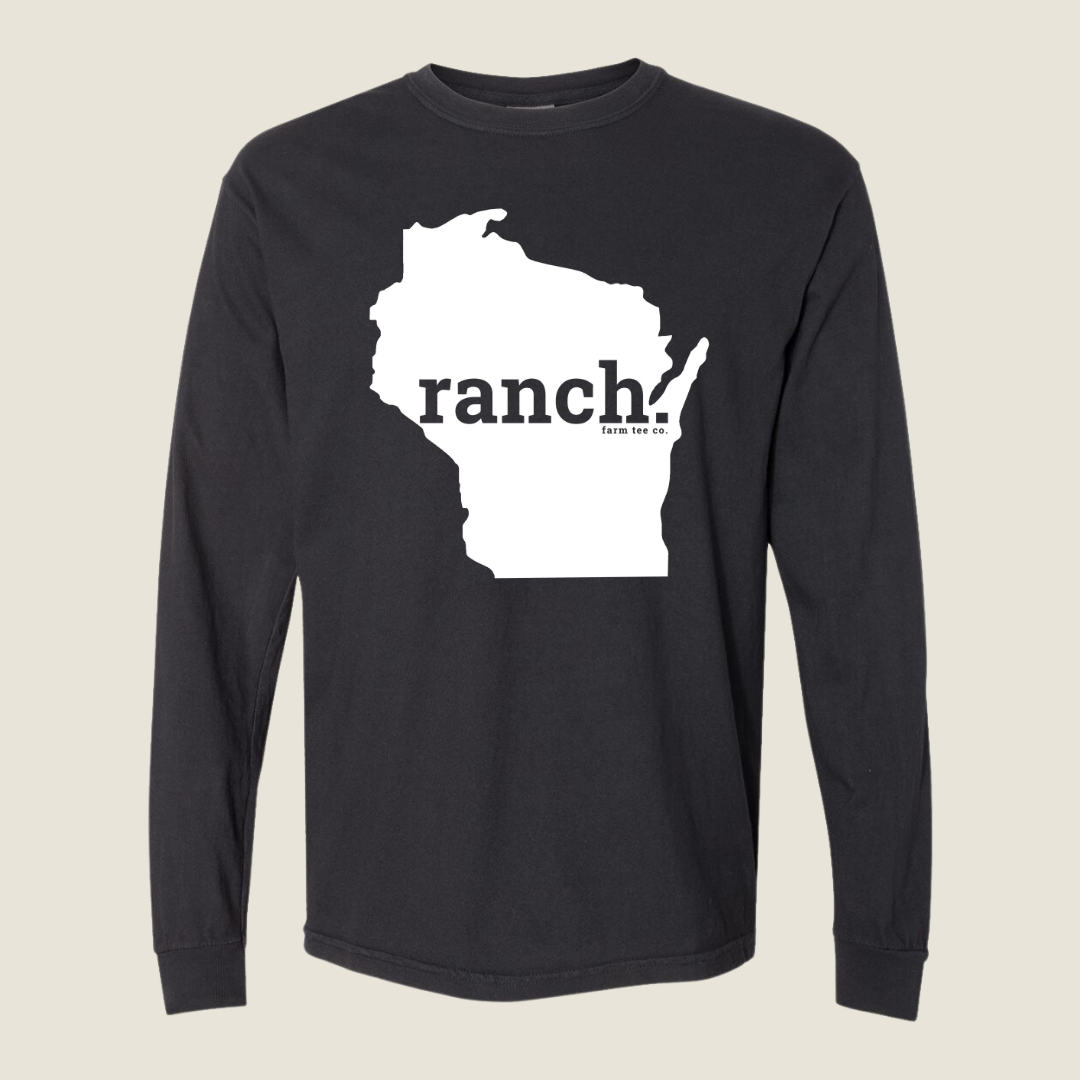 Wisconsin RANCH Long Sleeve Tee
