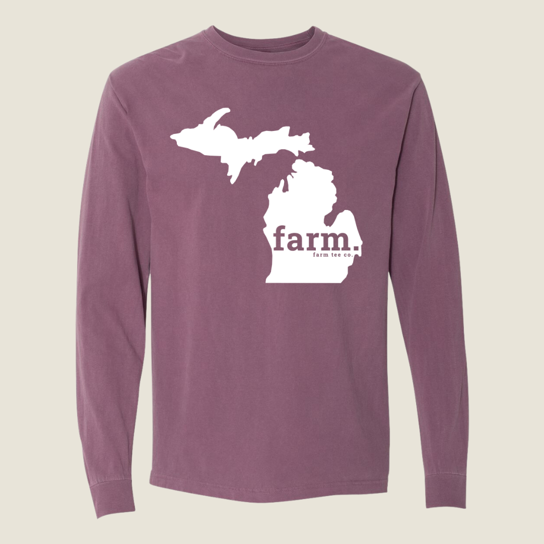 Michigan FARM Long Sleeve Tee