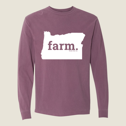 Oregon FARM Long Sleeve Tee