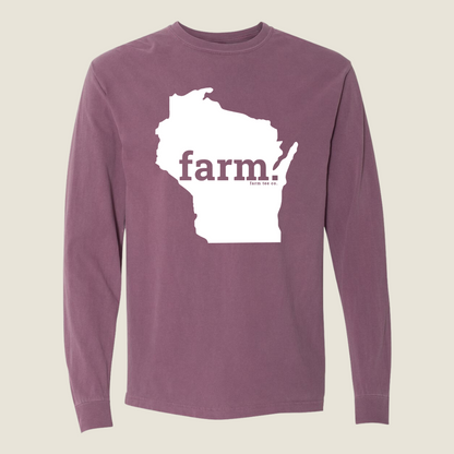 Wisconsin FARM Long Sleeve Tee