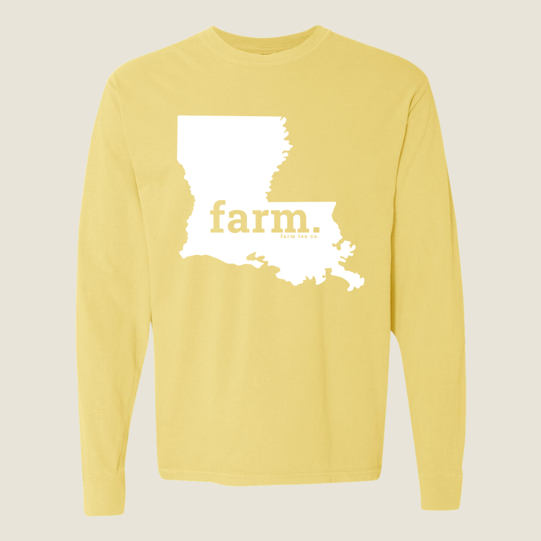 Louisiana FARM Long Sleeve Tee