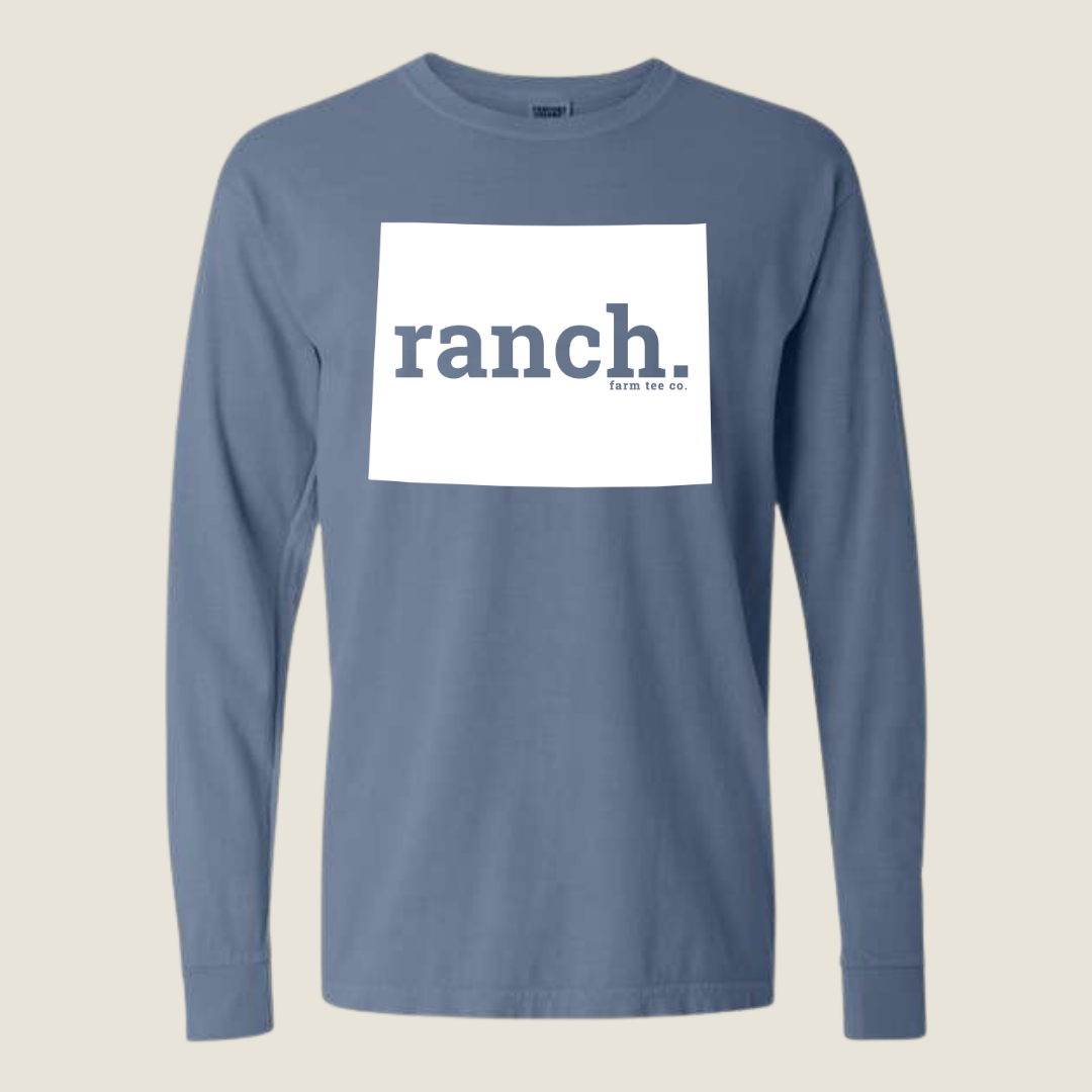 Wyoming RANCH Long Sleeve Tee