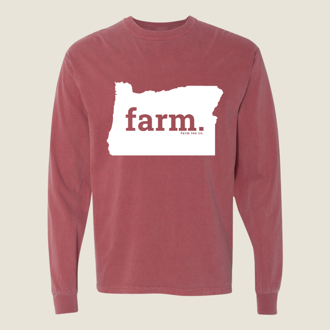 Oregon FARM Long Sleeve Tee