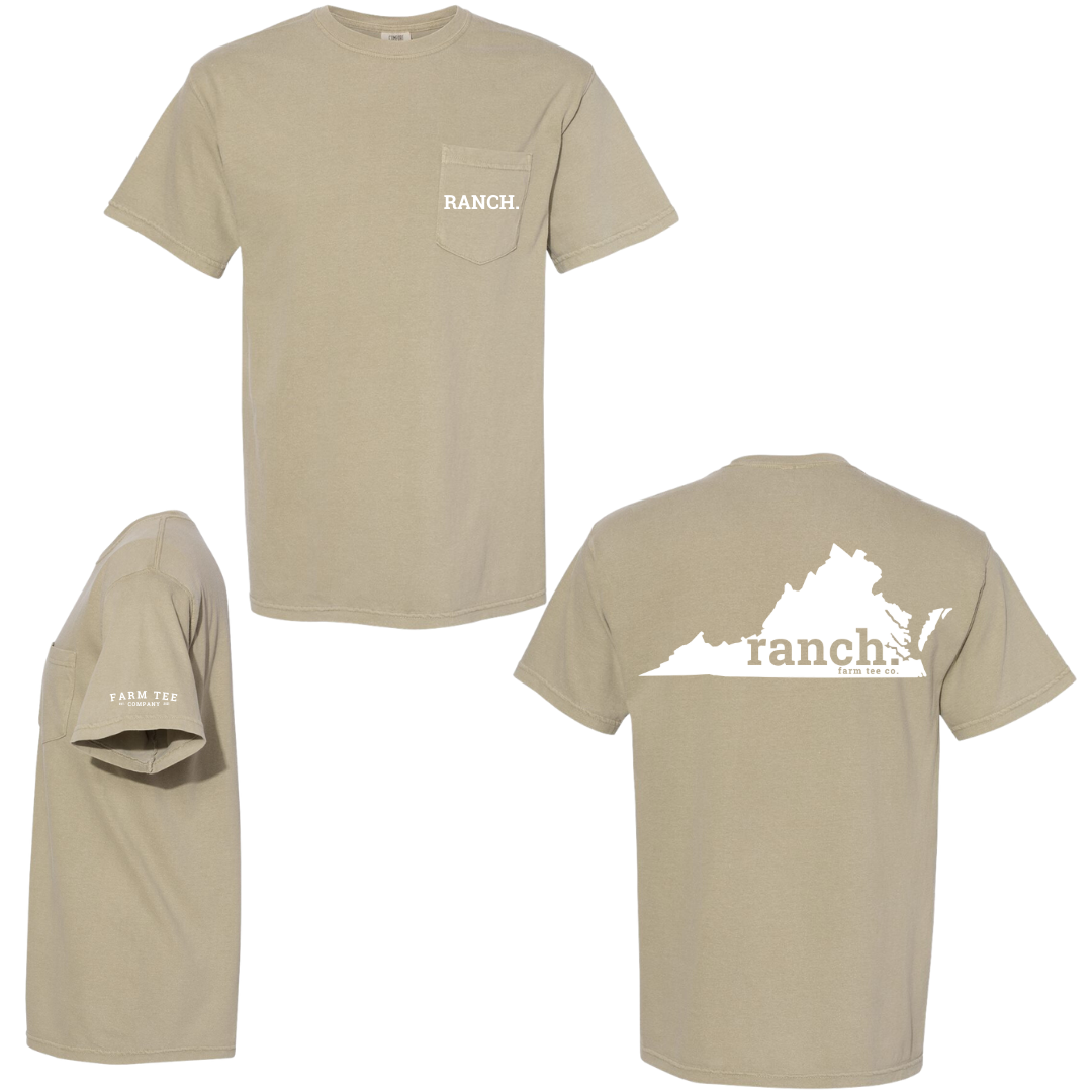 Virginia RANCH Pocket Tee