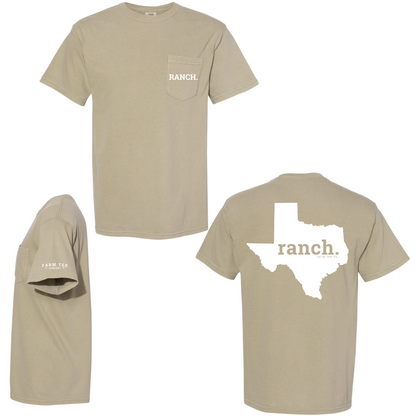 Texas RANCH Pocket Tee