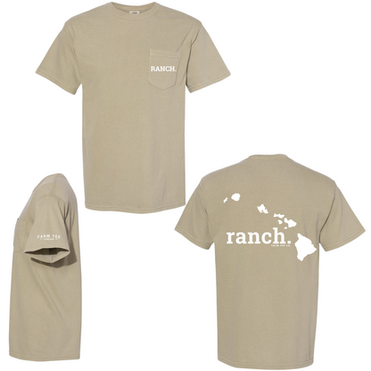 Hawaii RANCH Pocket Tee