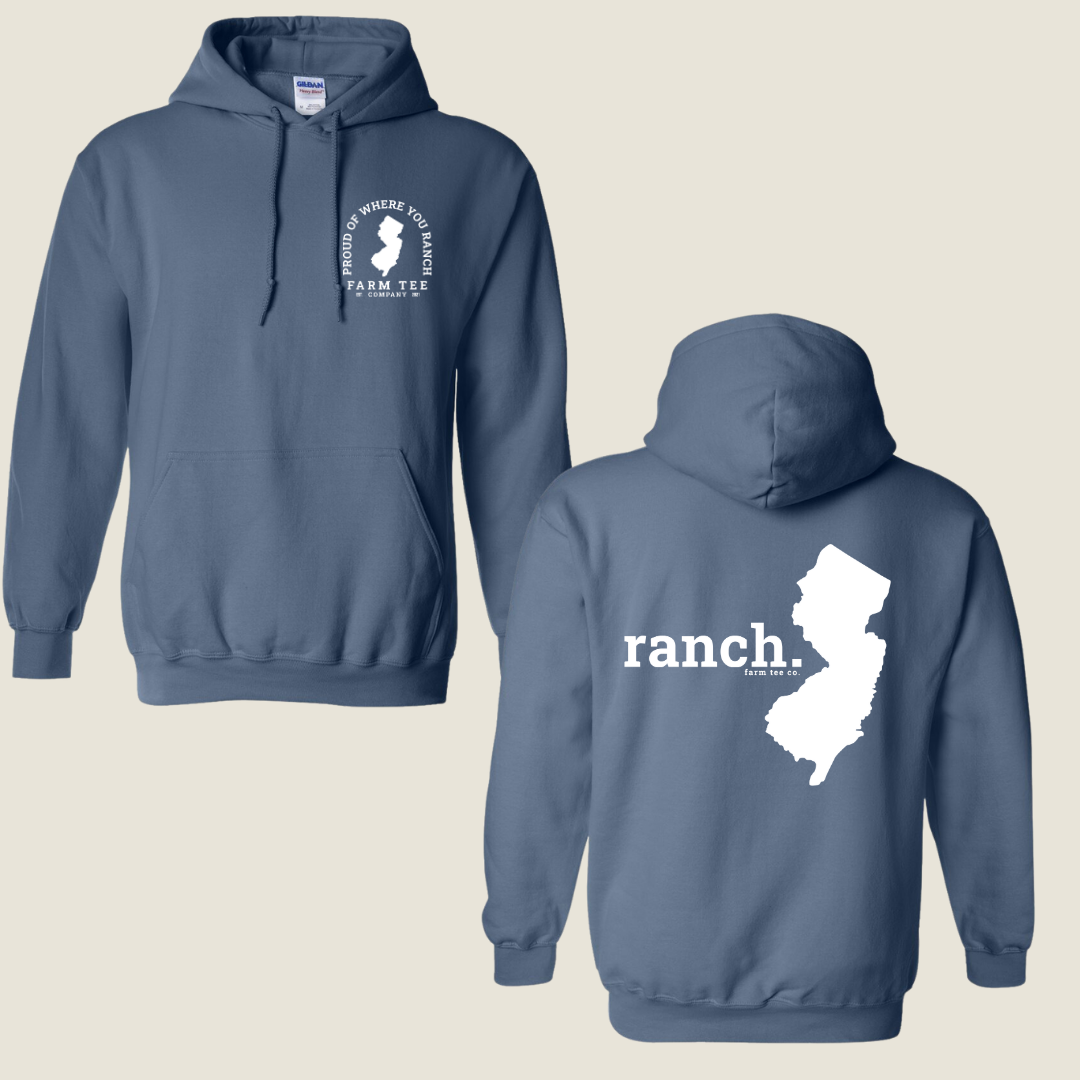 New Jersey RANCH Casual Hoodie