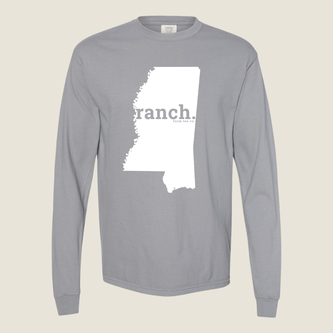 Mississippi RANCH Long Sleeve Tee