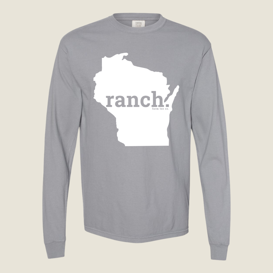 Wisconsin RANCH Long Sleeve Tee