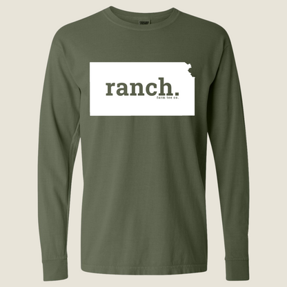 Kansas RANCH Long Sleeve Tee