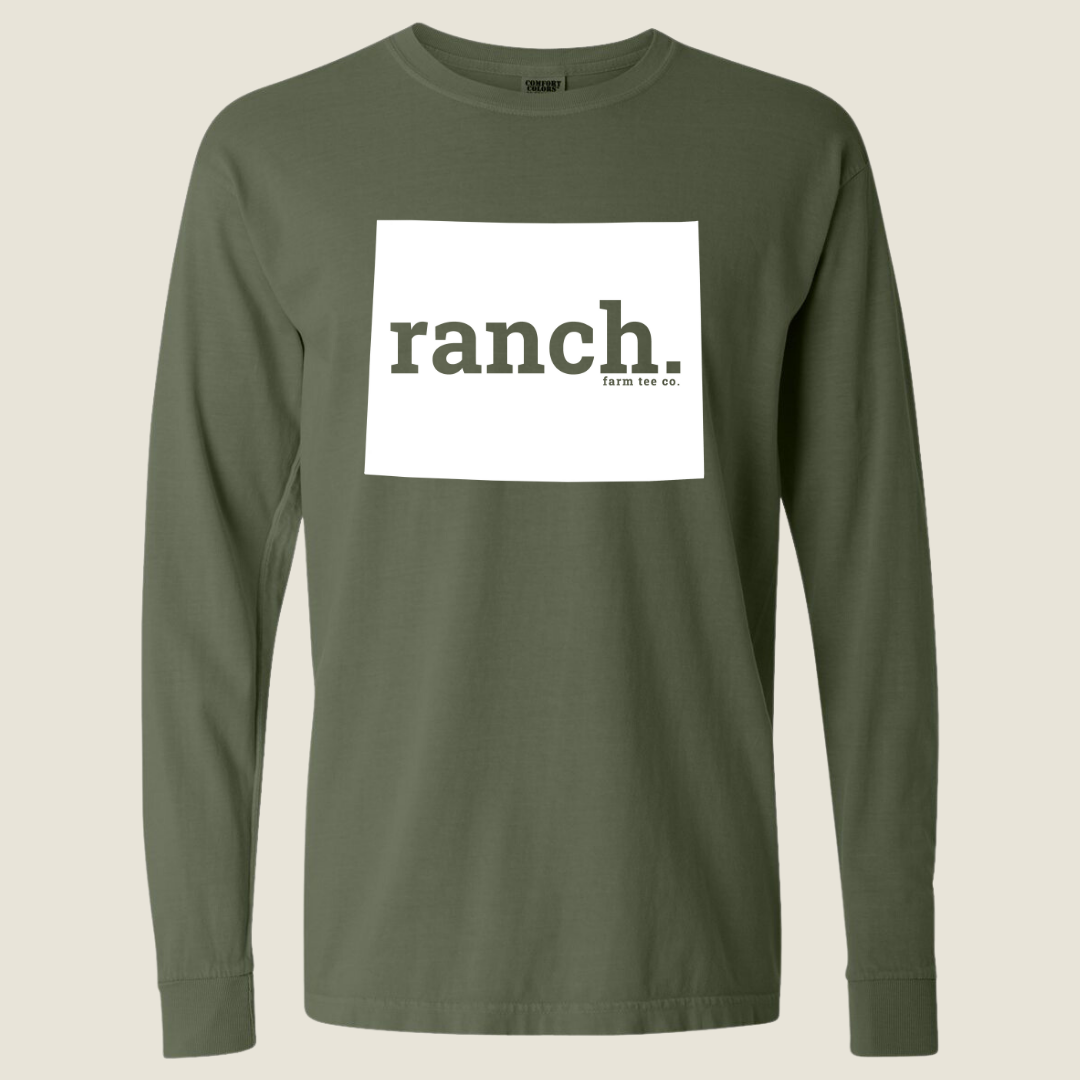 Wyoming RANCH Long Sleeve Tee