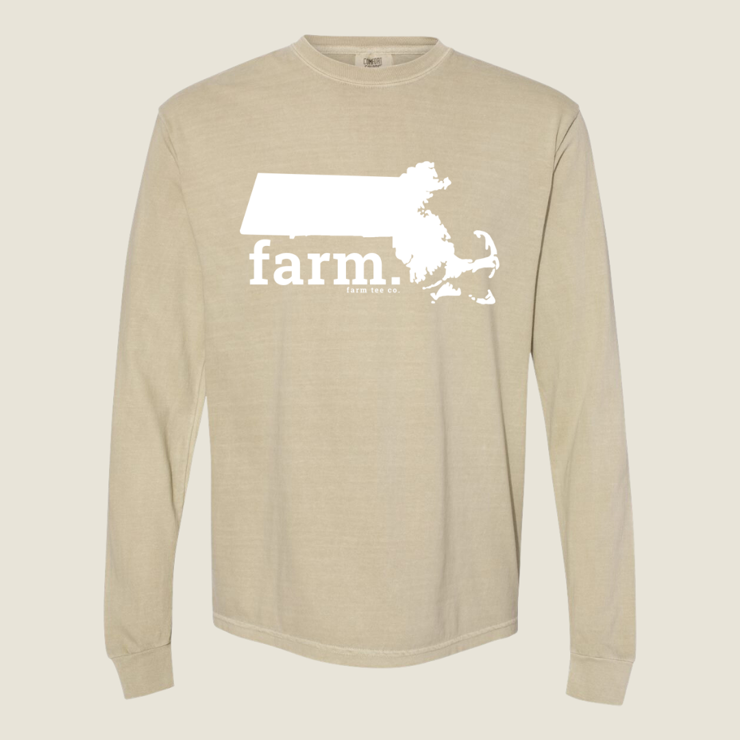 Massachusetts FARM Long Sleeve Tee