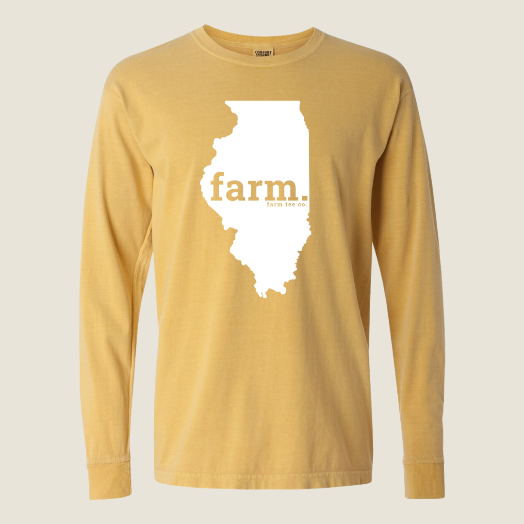 Illinois FARM Long Sleeve Tee