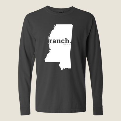 Mississippi RANCH Long Sleeve Tee