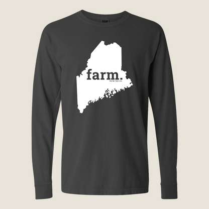 Maine FARM Long Sleeve Tee