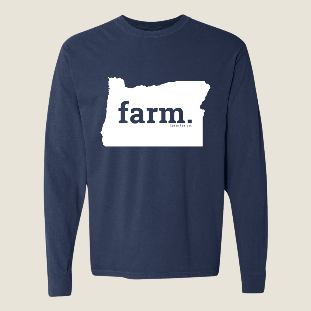 Oregon FARM Long Sleeve Tee