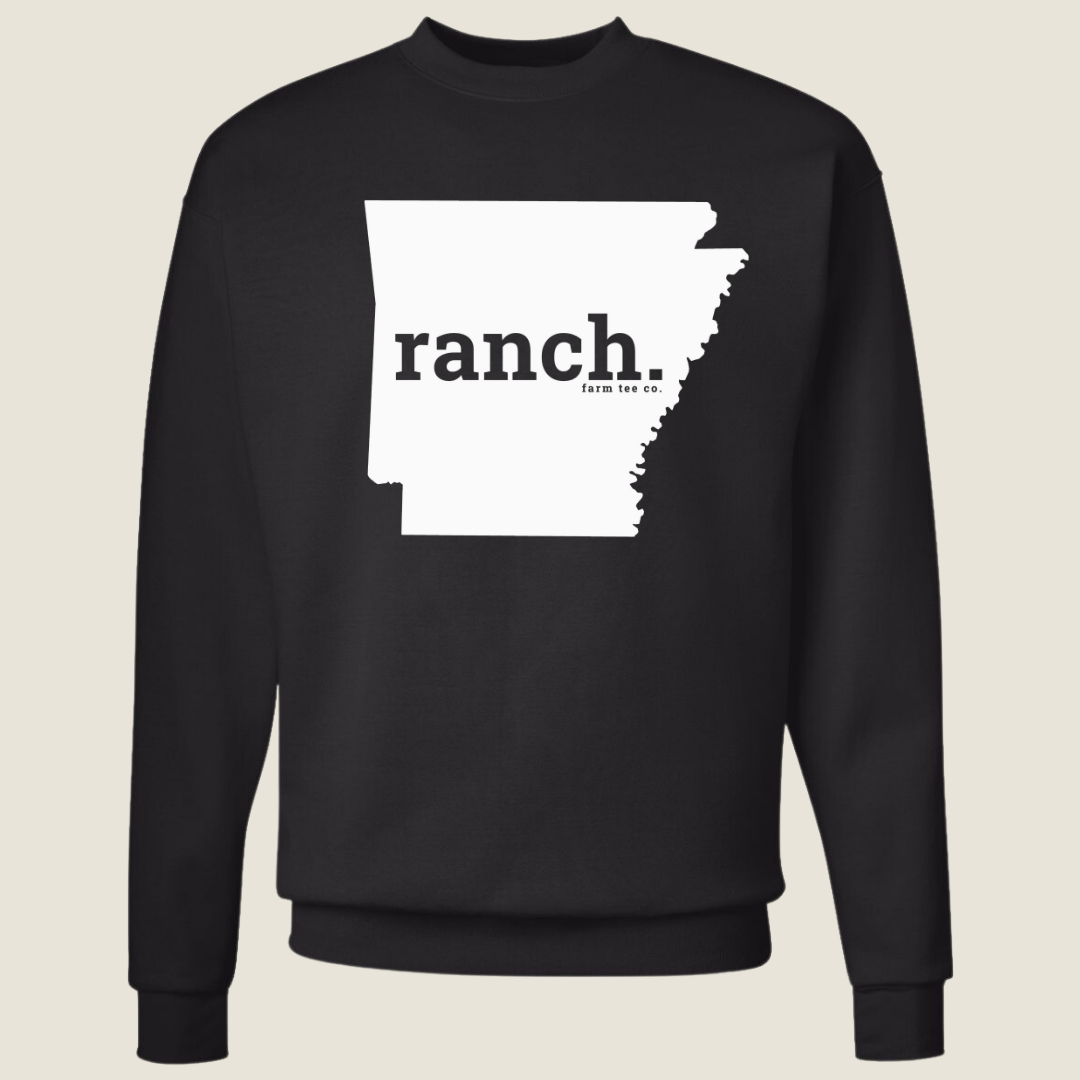 Arkansas RANCH Crewneck Sweatshirt