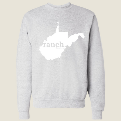West Virginia RANCH Crewneck Sweatshirt
