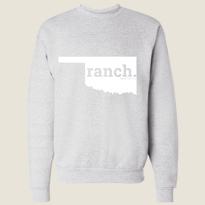 Oklahoma RANCH Crewneck Sweatshirt